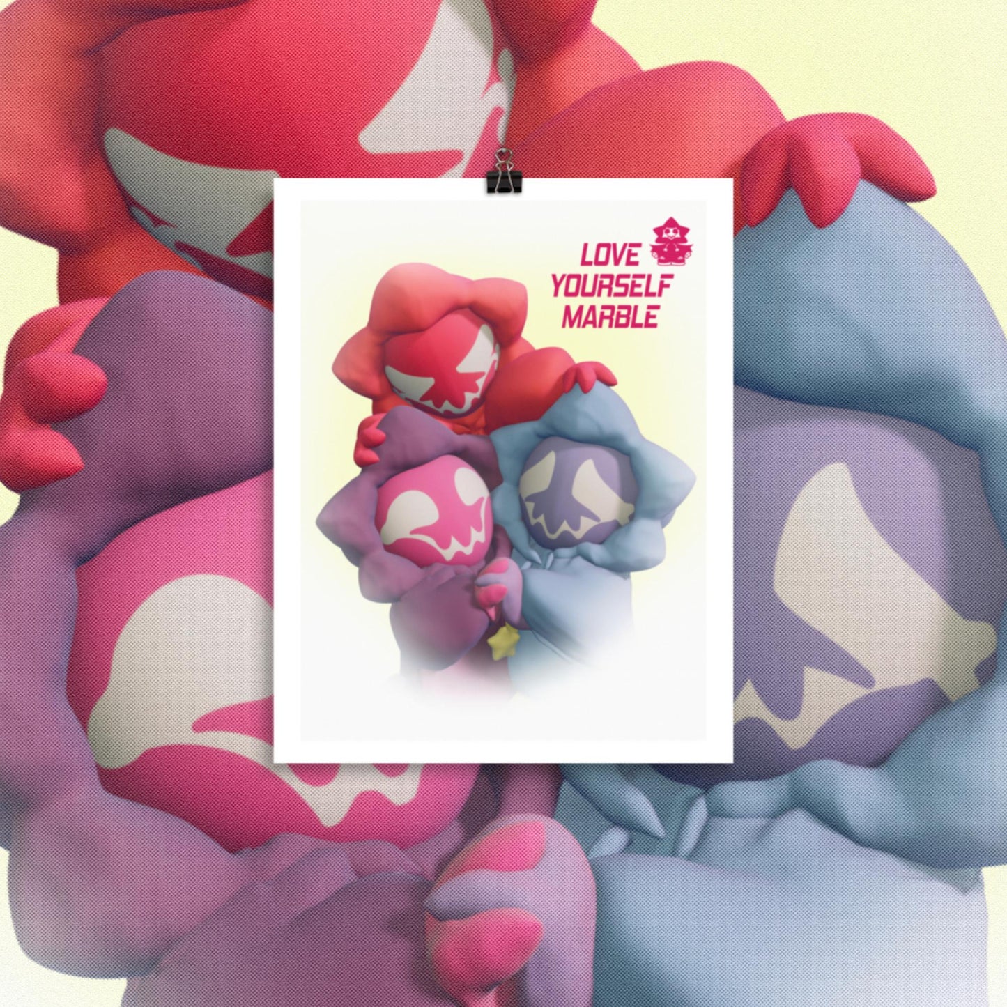 SELF LOVE MARBLE POSTER